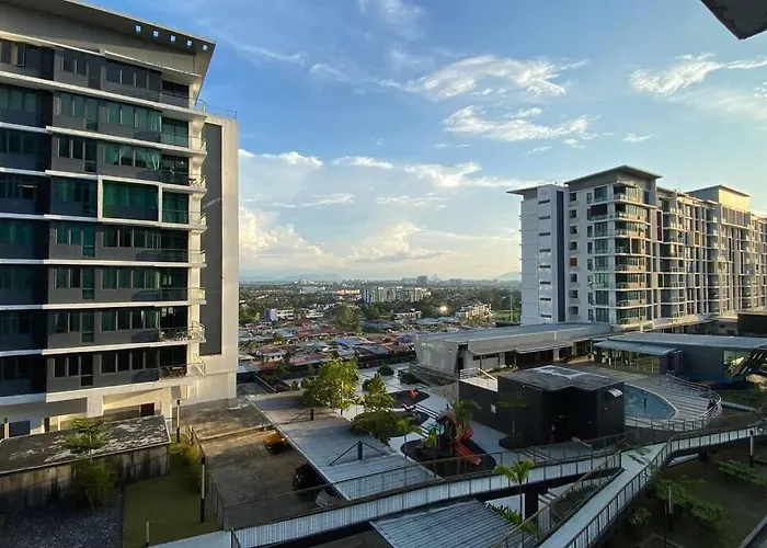 8Pax Cozy Home Stay Jazz Suites 1 Vivacity Kuching Sarawak 3Br